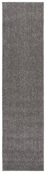 Safavieh Highland Plain 2'-2" x 9'-0" Rug in Charcoal / Grey