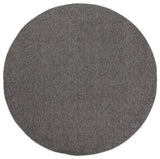 Safavieh Highland Plain 6'-7" x 6'-7" Rug in Charcoal / Grey