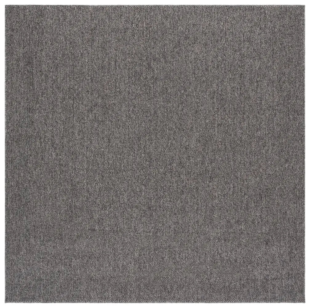 Safavieh Highland Plain 6'-7" x 6'-7" Rug in Charcoal / Grey
