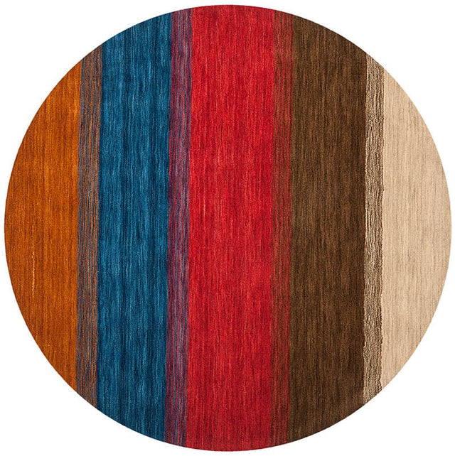 Safavieh Himalaya Him581A Orange / Multi Rugs - Safavieh - him581a - 6r