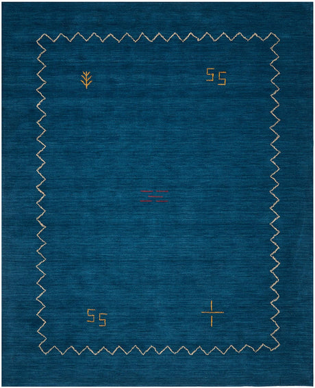 Safavieh Himalaya Him583A Blue Rugs - Safavieh - him583a - 6r