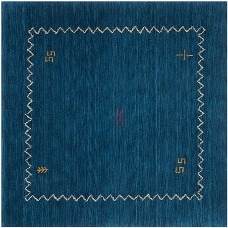 Safavieh Himalaya Him583A Blue Rugs - Safavieh - him583a - 6sq