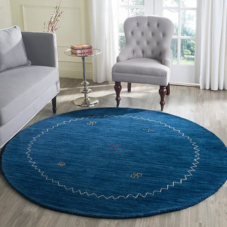 Safavieh Himalaya Him583A Blue Rugs - Safavieh - him583a - 6sq