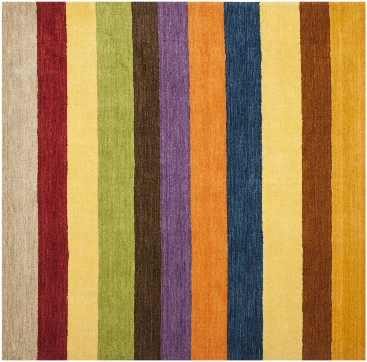 Safavieh Himalaya 6'-0" x 6'-0" Rug in Yellow / Multi