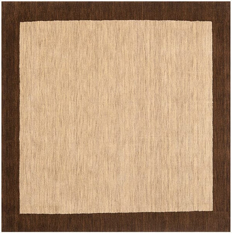 Safavieh Himalaya Him585A Beige / Dark Brown Rugs - Safavieh - him585a - 6sq
