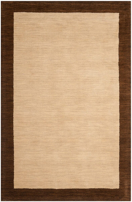 Safavieh Himalaya Him585A Beige / Dark Brown Rugs - Safavieh - him585a - 6sq