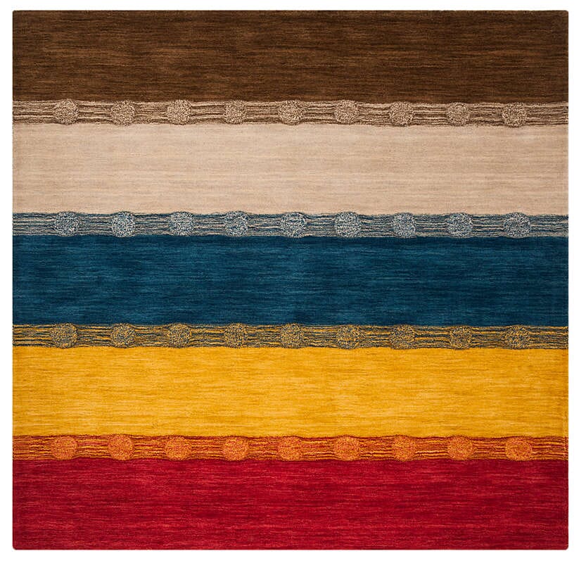 Safavieh Himalaya Him591B Beige / Multi Rugs - Safavieh - him591b - 6sq