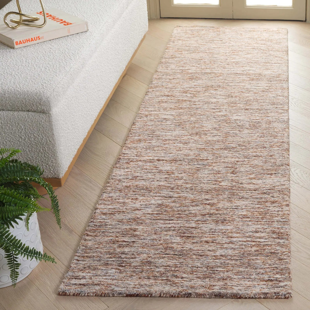 Safavieh Himalaya 2'-3" x 8'-0" Rug in Rust / Beige