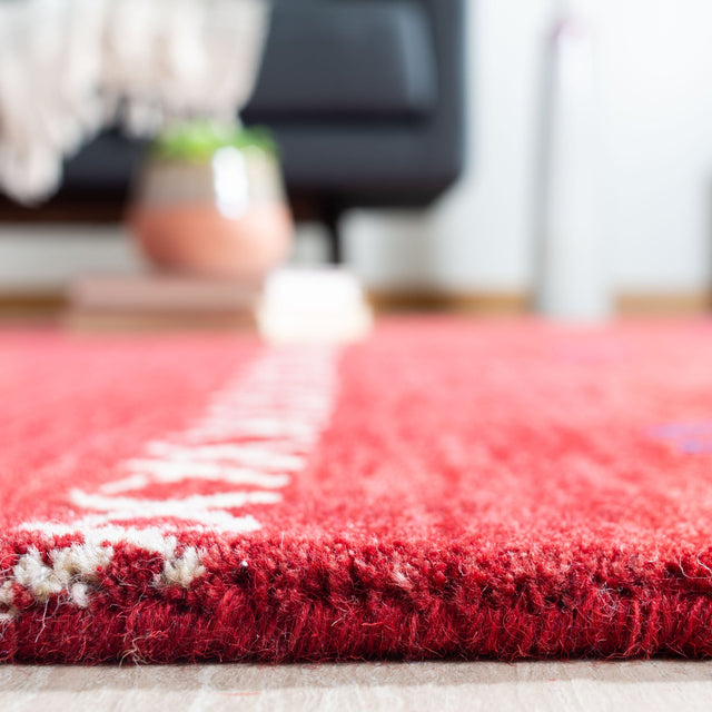 Safavieh Himalaya Him596Q Red Rugs - Safavieh - him596q - 6r