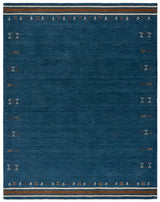 Safavieh Himalaya 8'-0" x 10'-0" Rug in Blue / Rust