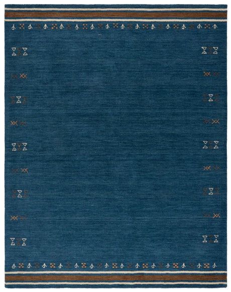 Safavieh Himalaya 8'-0" x 10'-0" Rug in Blue / Rust