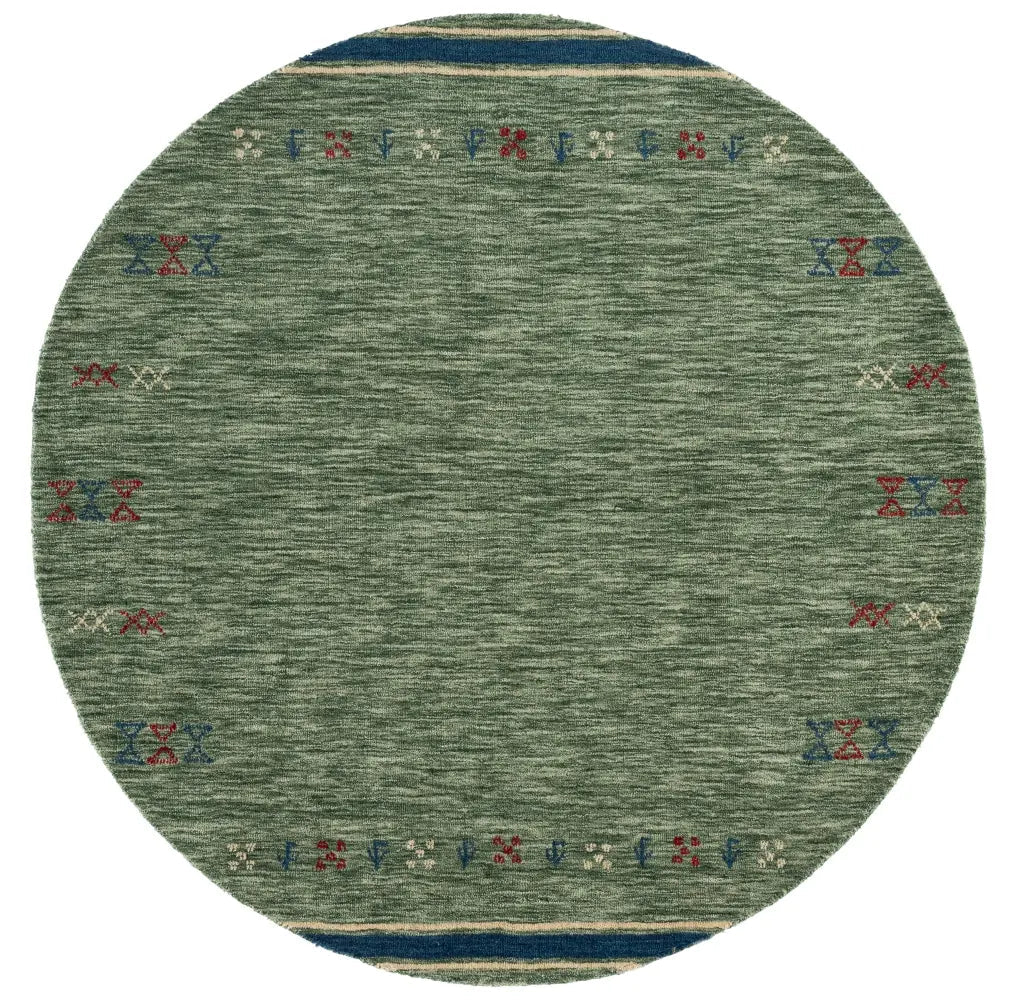 Safavieh Himalaya 6'-0" x 6'-0" Rug in Sage / Green