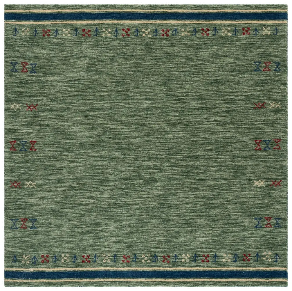 Safavieh Himalaya 6'-0" x 6'-0" Rug in Sage / Green