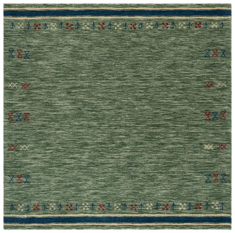 Safavieh Himalaya 6'-0" x 6'-0" Rug in Sage / Green