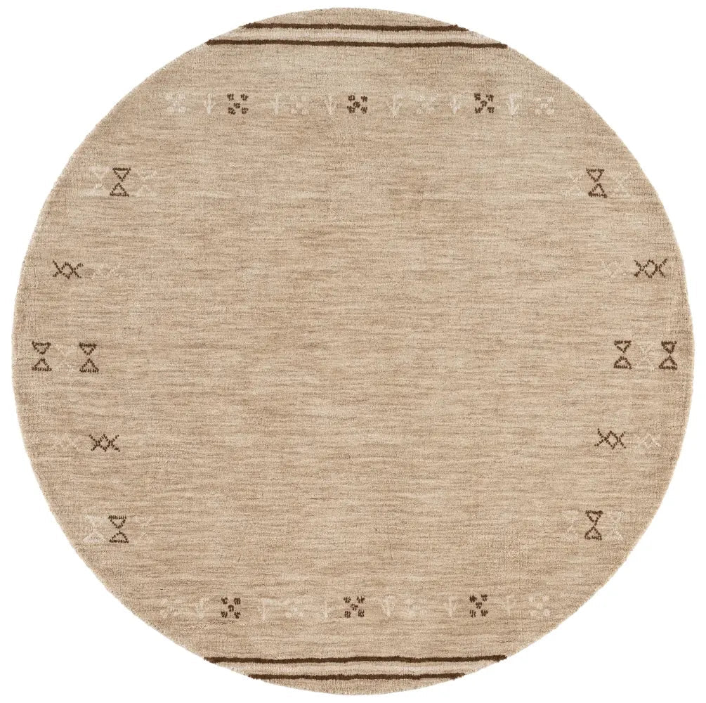 Safavieh Himalaya 6'-0" x 6'-0" Rug in Beige / Brown