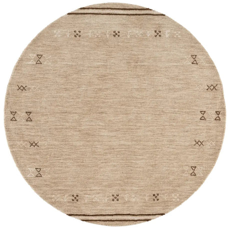Safavieh Himalaya 6'-0" x 6'-0" Rug in Beige / Brown