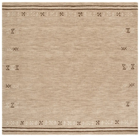 Safavieh Himalaya 6'-0" x 6'-0" Rug in Beige / Brown