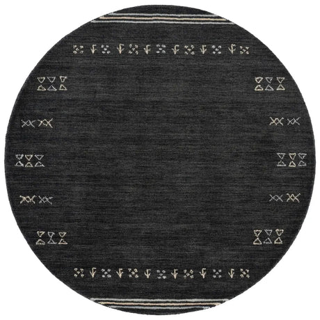 Safavieh Himalaya 6'-0" x 6'-0" Rug in Charcoal