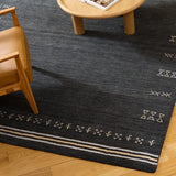 Safavieh Himalaya 8'-0" x 10'-0" Rug in Charcoal