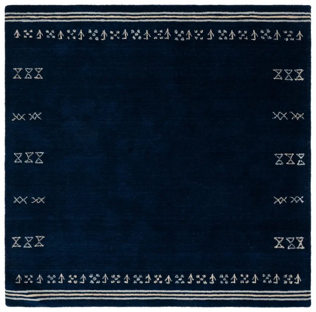Safavieh Himalaya 6'-0" x 6'-0" Rug in Navy