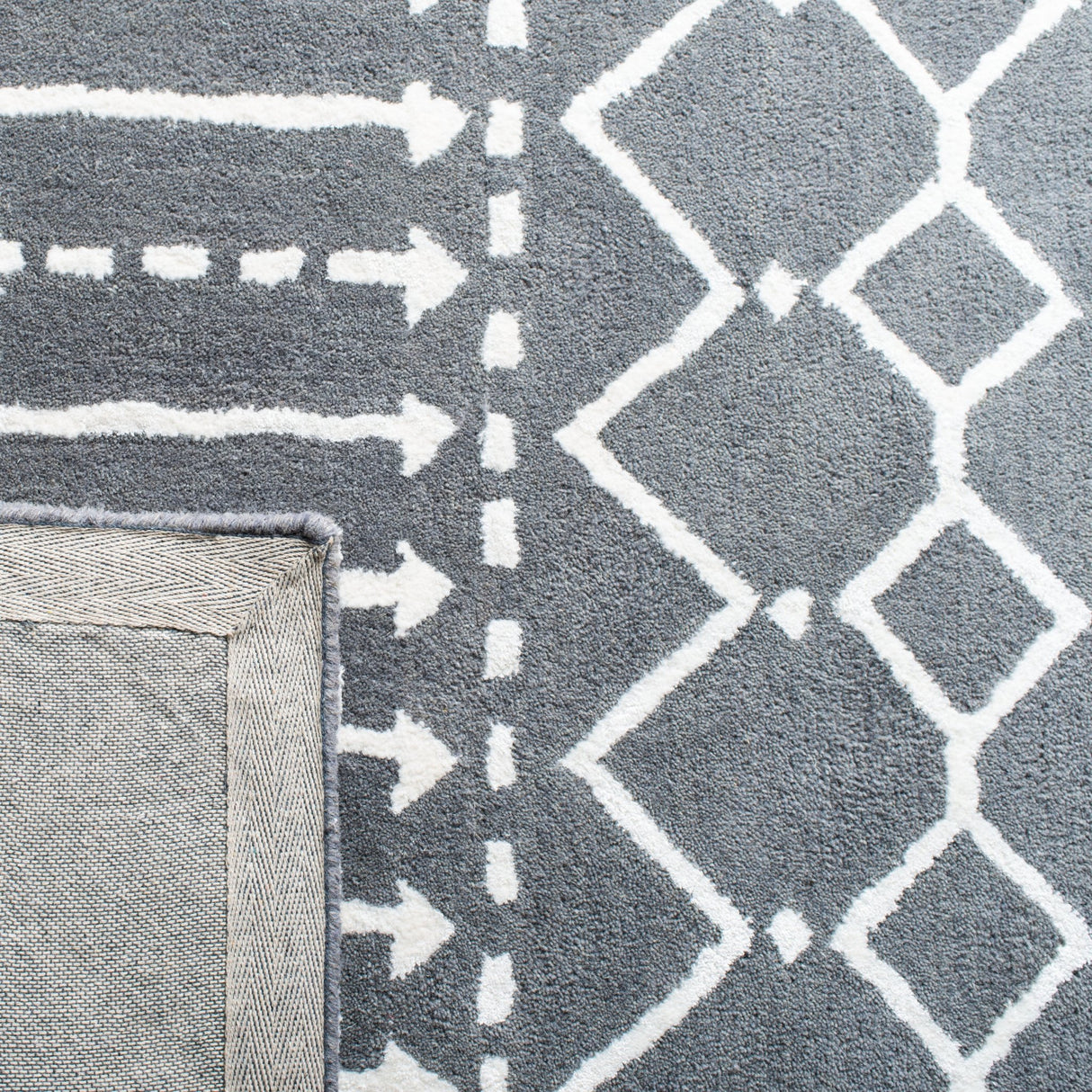 Safavieh Himalaya Him903D Grey/Ivory Rugs - Safavieh - him903d - 6r