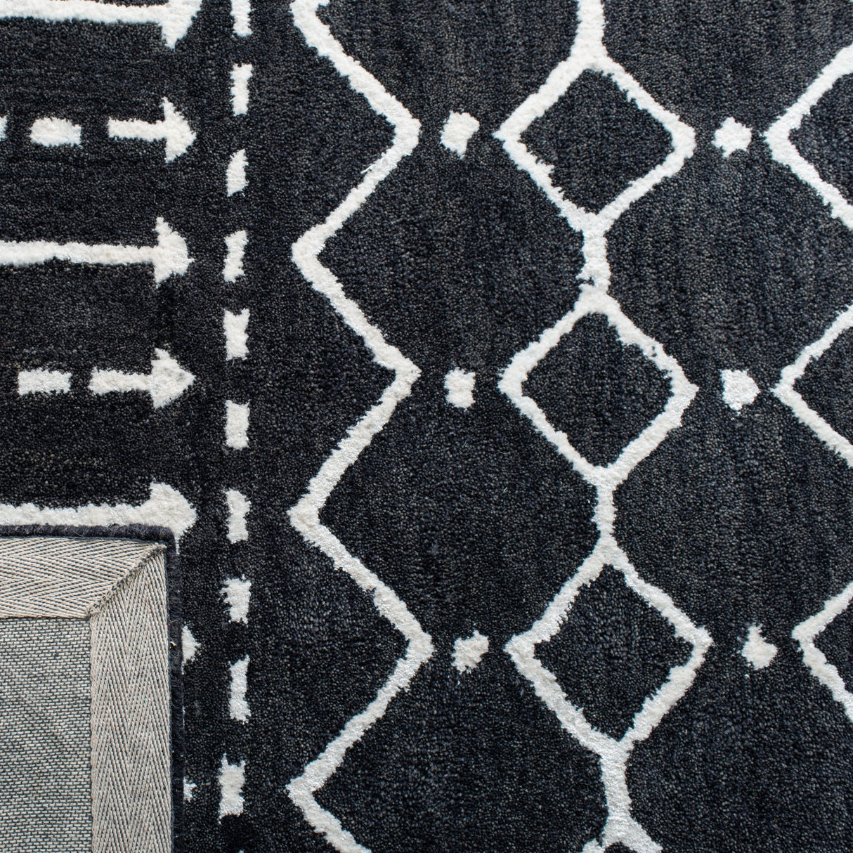 Safavieh Himalaya Him903H Dark Grey/Ivory Rugs - Safavieh - him903h - 6r