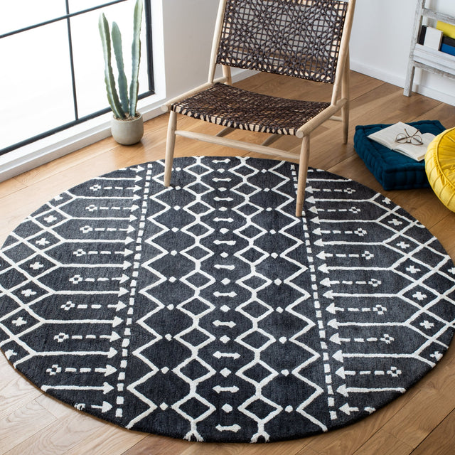 Safavieh Himalaya Him903H Dark Grey/Ivory Rugs - Safavieh - him903h - 6r