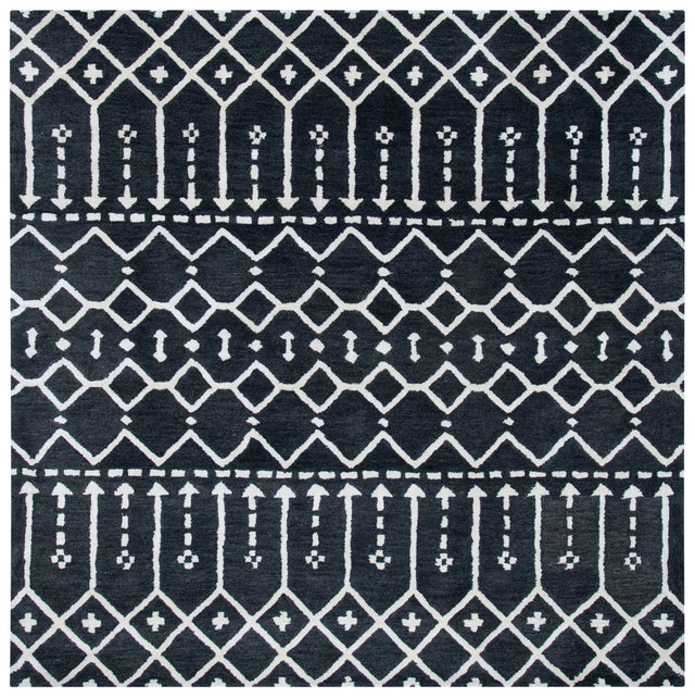 Safavieh Himalaya Him903H Dark Grey/Ivory Rugs - Safavieh - him903h - 6sq