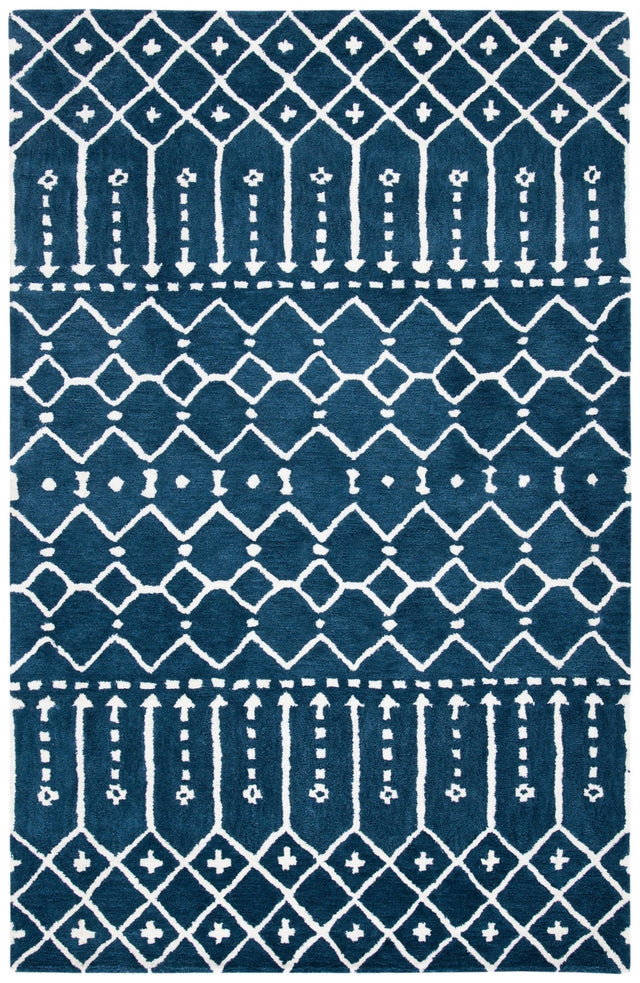 Safavieh Himalaya Him903M Navy/Ivory Rug - Safavieh - him903m - 3