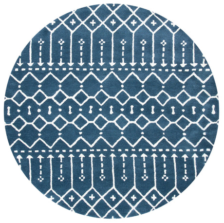 Safavieh Himalaya Him903M Navy/Ivory Rug - Safavieh - him903m - 6r