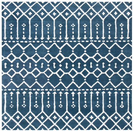 Safavieh Himalaya Him903M Navy/Ivory Rug - Safavieh - him903m - 6sq