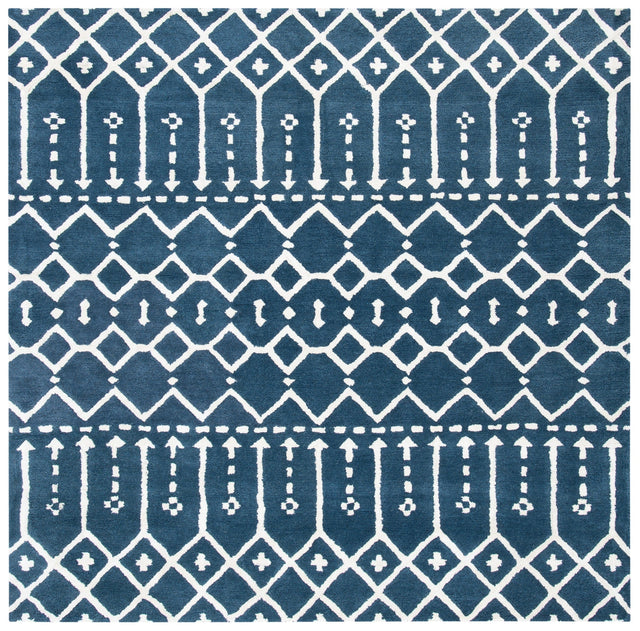 Safavieh Himalaya Him903M Navy/Ivory Rug - Safavieh - him903m - 6sq