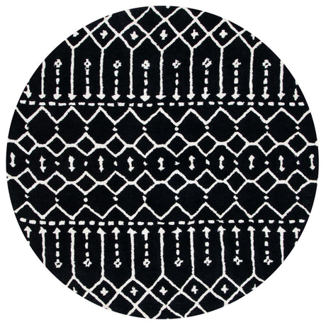 Safavieh Himalaya Him903Z Black/Ivory Rugs - Safavieh - him903z - 6r