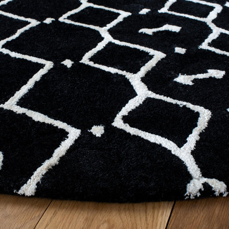 Safavieh Himalaya Him903Z Black/Ivory Rugs - Safavieh - him903z - 6r