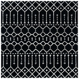 Safavieh Himalaya Him903Z Black/Ivory Rugs - Safavieh - him903z - 6sq