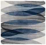 Safavieh Hollywood 6'-7" x 6'-7" Rug in Ivory / Blue