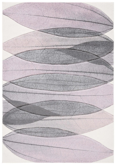 Safavieh Hollywood 4'-0" x 6'-0" Rug in Ivory / Purple
