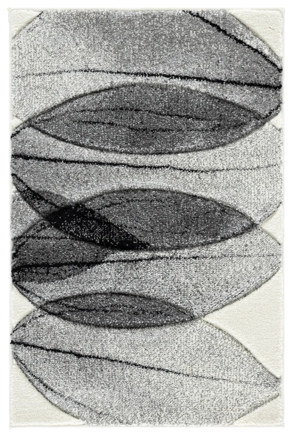 Safavieh Hollywood 2'-0" x 3'-0" Rug in Ivory / Grey