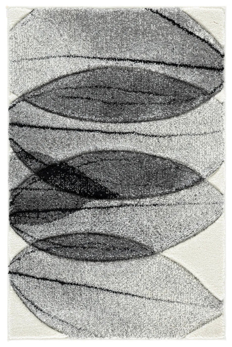 Safavieh Hollywood 2'-0" x 3'-0" Rug in Ivory / Grey