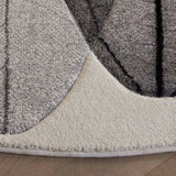 Safavieh Hollywood 6'-7" x 6'-7" Rug in Ivory / Grey