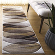 Safavieh Hollywood 2'-3" x 8'-0" Rug in Brown / Grey