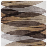 Safavieh Hollywood 6'-7" x 6'-7" Rug in Brown / Grey