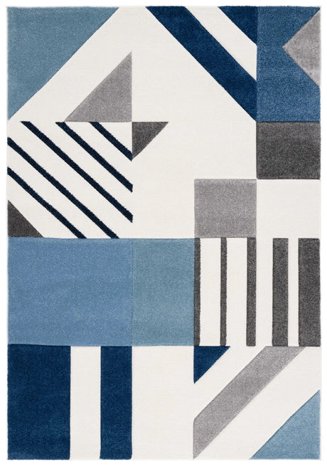 Safavieh Hollywood 4'-0" x 6'-0" Rug in Ivory / Blue