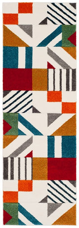 Safavieh Hollywood Hlw709B Ivory / Peacock Blue Rugs - Safavieh - hlw709b - 26