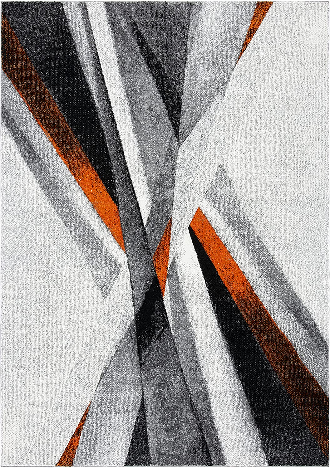 Safavieh Hollywood Hlw710P Grey/Orange Rugs - Safavieh - hlw710p - 3