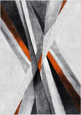 Safavieh Hollywood Hlw710P Grey/Orange Rugs - Safavieh - hlw710p - 3