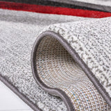 Safavieh Hollywood Hlw710Q Grey/Red Rugs - Safavieh - hlw710q - 7r