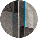 Safavieh Hollywood Hlw711D Grey / Teal Rugs - Safavieh - hlw711d - 7r