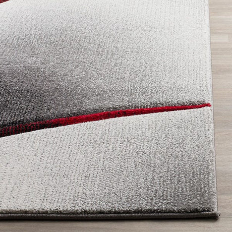 Safavieh Hollywood Hlw712K Grey/Red Rug - Safavieh - hlw712k - 3