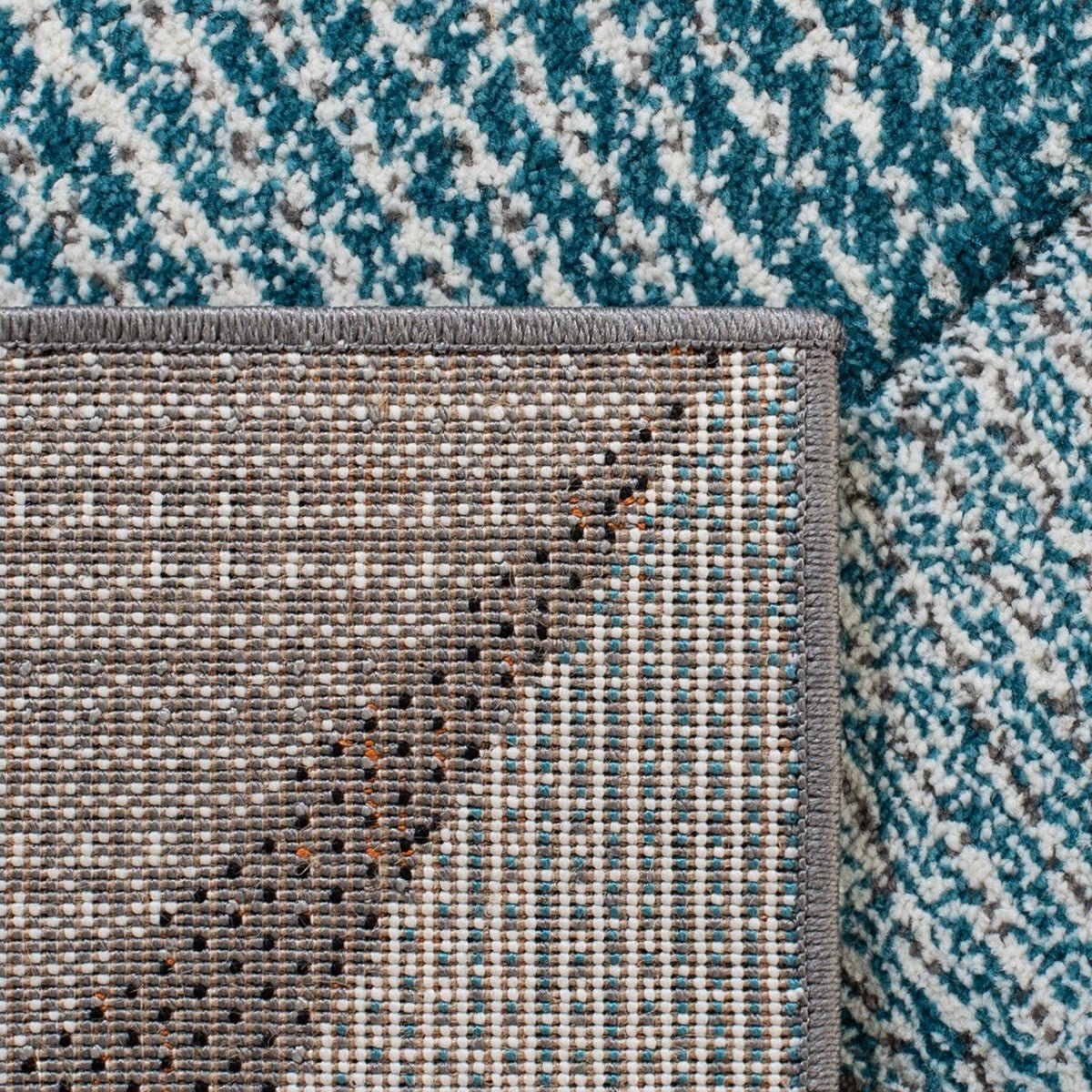 Safavieh Hollywood Hlw715M Grey/Blue Rugs - Safavieh - hlw715m - 7r